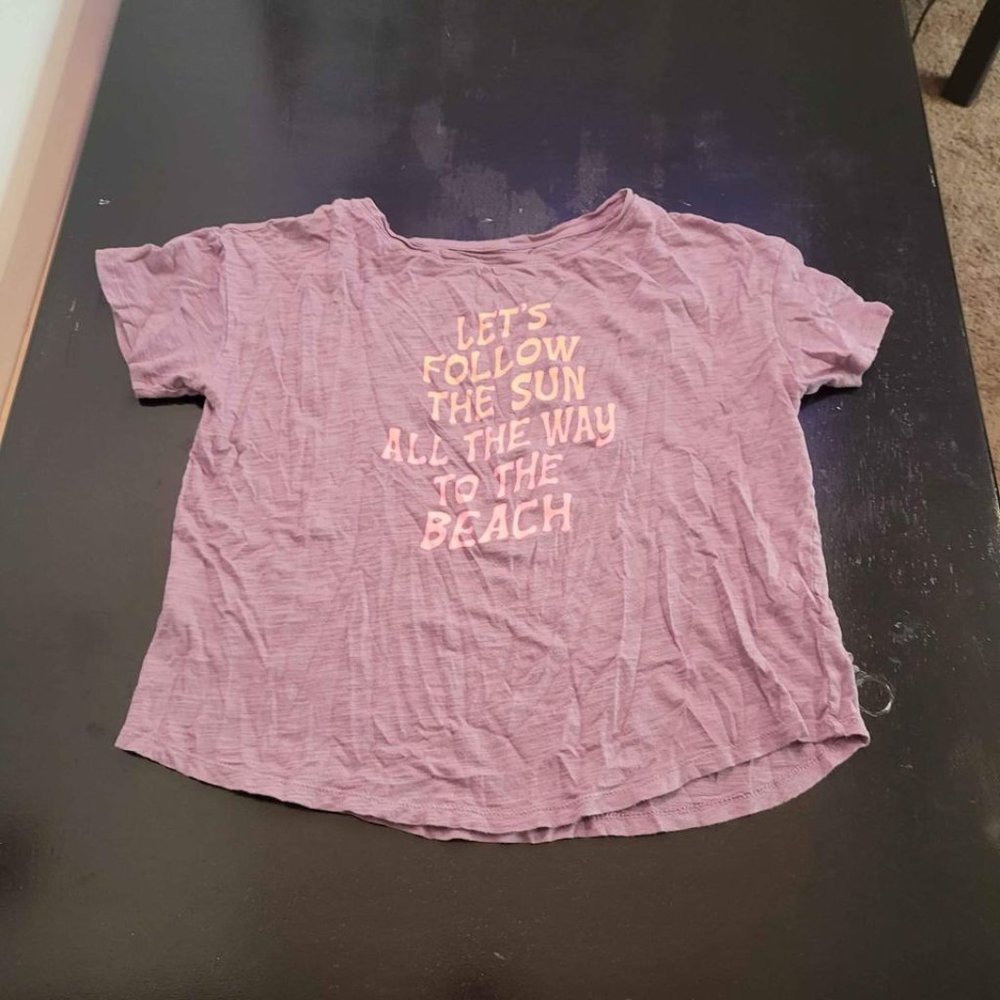 Clothes Women Shirt Size Small Old Navy purple